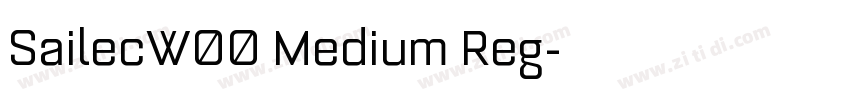 SailecW00 Medium Reg字体转换